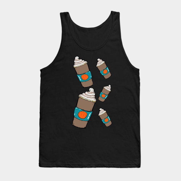 Pumpkin spice life Tank Top by POPCULT